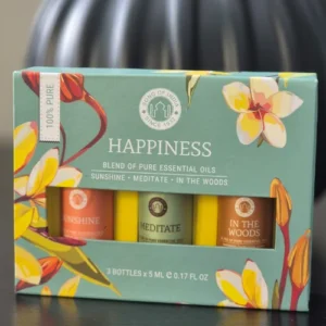 Song of India – Happiness Collectie (3 x 5 ml essentiële oliemelanges)