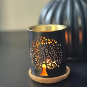 Aromafume Olieverdamper – Boom des Levens Design (incl. theelichtje)